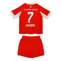 Echipament fotbal Bayern Munich Serge Gnabry #7 Tricou Acasa 2025-26 pentru copii maneca scurta (+ Pantaloni scurti)
