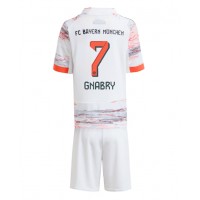 Echipament fotbal Bayern Munich Serge Gnabry #7 Tricou Deplasare 2025-26 pentru copii maneca scurta (+ Pantaloni scurti)