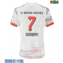 Echipament fotbal Bayern Munich Serge Gnabry #7 Tricou Deplasare 2025-26 pentru femei maneca scurta