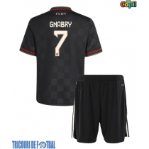 Echipament fotbal Bayern Munich Serge Gnabry #7 Tricou Treilea 2025-26 pentru copii maneca scurta (+ Pantaloni scurti)