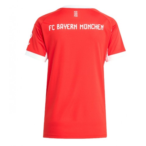 Echipament fotbal Bayern Munich Tricou Acasa 2025-26 pentru femei maneca scurta Echipament fotbal Bayern Munich Tricou Acasa 2025-26 pentru femei maneca scurta