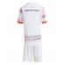 Echipament fotbal Bayern Munich Tricou Deplasare 2025-26 pentru copii maneca scurta (+ Pantaloni scurti)