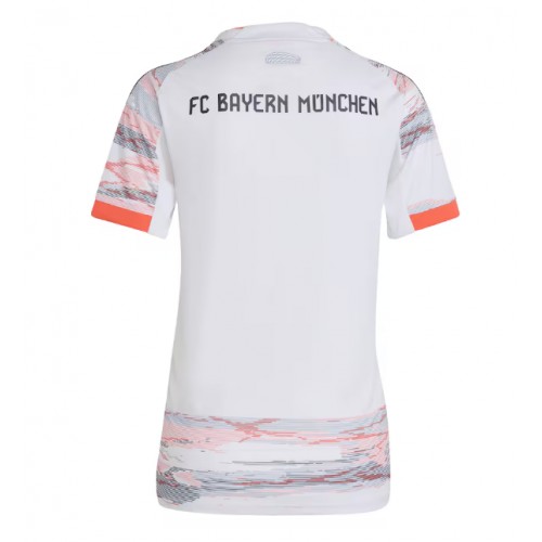 Echipament fotbal Bayern Munich Tricou Deplasare 2025-26 pentru femei maneca scurta Echipament fotbal Bayern Munich Tricou Deplasare 2025-26 pentru femei maneca scurta