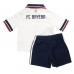 Echipament fotbal Bayern Munich Tricou Deplasare 2026-27 pentru copii maneca scurta (+ Pantaloni scurti)