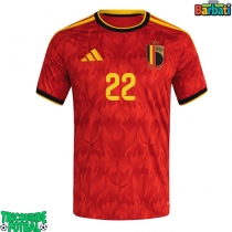 Echipament fotbal Belgia Alexis Saelemaekers #22 Tricou Acasa Mondial 2026 maneca scurta