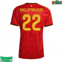 Echipament fotbal Belgia Alexis Saelemaekers #22 Tricou Acasa Mondial 2026 maneca scurta