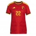 Echipament fotbal Belgia Alexis Saelemaekers #22 Tricou Acasa Mondial 2026 pentru femei maneca scurta