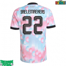 Echipament fotbal Belgia Alexis Saelemaekers #22 Tricou Deplasare Mondial 2026 maneca scurta