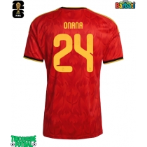 Echipament fotbal Belgia Amadou Onana #24 Tricou Acasa Mondial 2026 maneca scurta