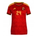 Echipament fotbal Belgia Amadou Onana #24 Tricou Acasa Mondial 2026 pentru femei maneca scurta