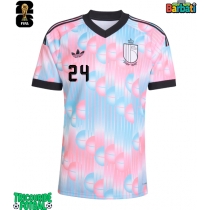 Echipament fotbal Belgia Amadou Onana #24 Tricou Deplasare Mondial 2026 maneca scurta