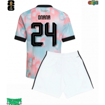 Echipament fotbal Belgia Amadou Onana #24 Tricou Deplasare Mondial 2026 pentru copii maneca scurta (+ Pantaloni scurti)