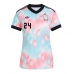 Echipament fotbal Belgia Amadou Onana #24 Tricou Deplasare Mondial 2026 pentru femei maneca scurta