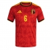 Echipament fotbal Belgia Axel Witsel #6 Tricou Acasa Mondial 2026 maneca scurta