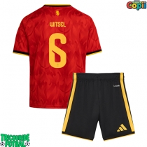 Echipament fotbal Belgia Axel Witsel #6 Tricou Acasa Mondial 2026 pentru copii maneca scurta (+ Pantaloni scurti)