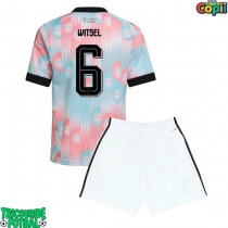 Echipament fotbal Belgia Axel Witsel #6 Tricou Deplasare Mondial 2026 pentru copii maneca scurta (+ Pantaloni scurti)