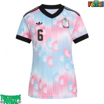 Echipament fotbal Belgia Axel Witsel #6 Tricou Deplasare Mondial 2026 pentru femei maneca scurta