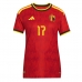 Echipament fotbal Belgia Charles De Ketelaere #17 Tricou Acasa Mondial 2026 pentru femei maneca scurta