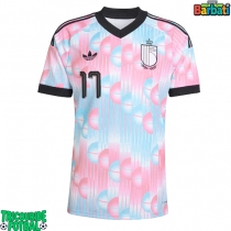 Echipament fotbal Belgia Charles De Ketelaere #17 Tricou Deplasare Mondial 2026 maneca scurta