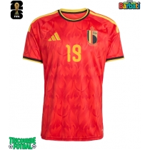 Echipament fotbal Belgia Diego Moreira #19 Tricou Acasa Mondial 2026 maneca scurta