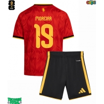 Echipament fotbal Belgia Diego Moreira #19 Tricou Acasa Mondial 2026 pentru copii maneca scurta (+ Pantaloni scurti)