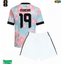 Echipament fotbal Belgia Diego Moreira #19 Tricou Deplasare Mondial 2026 pentru copii maneca scurta (+ Pantaloni scurti)