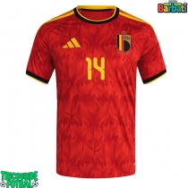 Echipament fotbal Belgia Dodi Lukebakio #14 Tricou Acasa Mondial 2026 maneca scurta