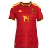 Echipament fotbal Belgia Dodi Lukebakio #14 Tricou Acasa Mondial 2026 pentru femei maneca scurta