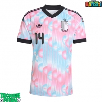 Echipament fotbal Belgia Dodi Lukebakio #14 Tricou Deplasare Mondial 2026 maneca scurta