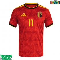 Echipament fotbal Belgia Jeremy Doku #11 Tricou Acasa Mondial 2026 maneca scurta