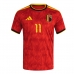 Echipament fotbal Belgia Jeremy Doku #11 Tricou Acasa Mondial 2026 maneca scurta