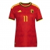 Echipament fotbal Belgia Jeremy Doku #11 Tricou Acasa Mondial 2026 pentru femei maneca scurta