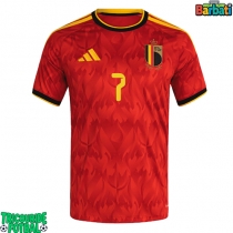 Echipament fotbal Belgia Kevin De Bruyne #7 Tricou Acasa Mondial 2026 maneca scurta