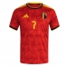 Echipament fotbal Belgia Kevin De Bruyne #7 Tricou Acasa Mondial 2026 maneca scurta