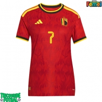 Echipament fotbal Belgia Kevin De Bruyne #7 Tricou Acasa Mondial 2026 pentru femei maneca scurta
