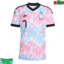 Echipament fotbal Belgia Kevin De Bruyne #7 Tricou Deplasare Mondial 2026 maneca scurta