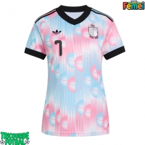 Echipament fotbal Belgia Kevin De Bruyne #7 Tricou Deplasare Mondial 2026 pentru femei maneca scurta