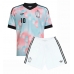 Echipament fotbal Belgia Leandro Trossard #10 Tricou Deplasare Mondial 2026 pentru copii maneca scurta (+ Pantaloni scurti)