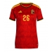 Echipament fotbal Belgia Matias Fernandez-Pardo #26 Tricou Acasa Mondial 2026 pentru femei maneca scurta