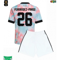 Echipament fotbal Belgia Matias Fernandez-Pardo #26 Tricou Deplasare Mondial 2026 pentru copii maneca scurta (+ Pantaloni scurti)
