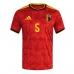 Echipament fotbal Belgia Maxim De Cuyper #5 Tricou Acasa Mondial 2026 maneca scurta