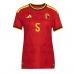 Echipament fotbal Belgia Maxim De Cuyper #5 Tricou Acasa Mondial 2026 pentru femei maneca scurta