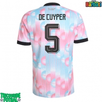 Echipament fotbal Belgia Maxim De Cuyper #5 Tricou Deplasare Mondial 2026 maneca scurta
