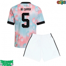 Echipament fotbal Belgia Maxim De Cuyper #5 Tricou Deplasare Mondial 2026 pentru copii maneca scurta (+ Pantaloni scurti)
