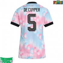 Echipament fotbal Belgia Maxim De Cuyper #5 Tricou Deplasare Mondial 2026 pentru femei maneca scurta