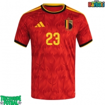 Echipament fotbal Belgia Michy Batshuayi #23 Tricou Acasa Mondial 2026 maneca scurta