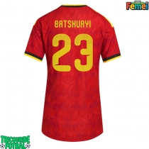 Echipament fotbal Belgia Michy Batshuayi #23 Tricou Acasa Mondial 2026 pentru femei maneca scurta
