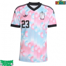 Echipament fotbal Belgia Michy Batshuayi #23 Tricou Deplasare Mondial 2026 maneca scurta