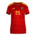 Echipament fotbal Belgia Nathan Ngoy #25 Tricou Acasa Mondial 2026 pentru femei maneca scurta