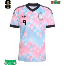 Echipament fotbal Belgia Romelu Lukaku #9 Tricou Deplasare Mondial 2026 maneca scurta